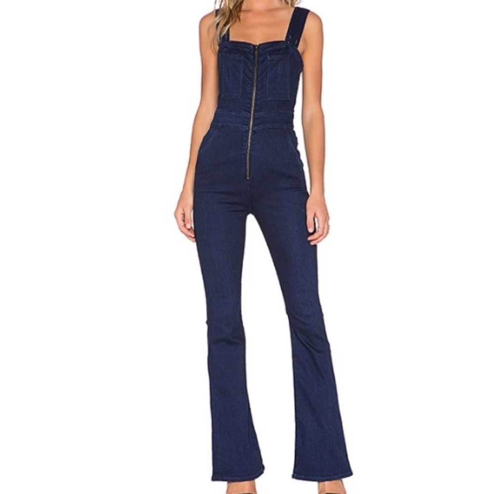 7 For All ManKind Denim Jumpsuit, S.